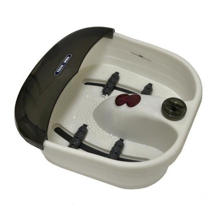 Appareil de massage des pieds, hydromasseur, massage à bulles, massage par vibrations, infrarouge, TM-588, Tech-Med