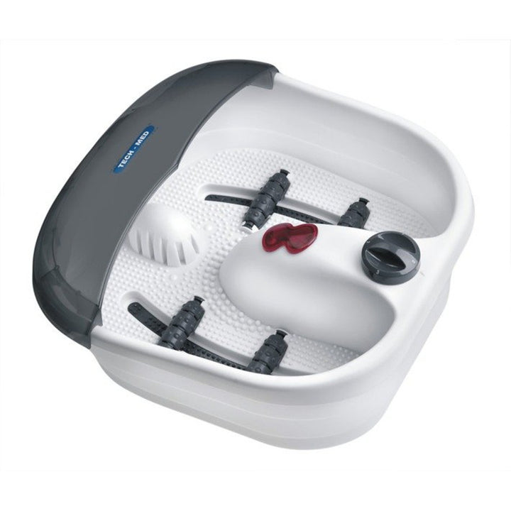 Appareil de massage des pieds, hydromasseur, massage à bulles, massage par vibrations, infrarouge, TM-588, Tech-Med