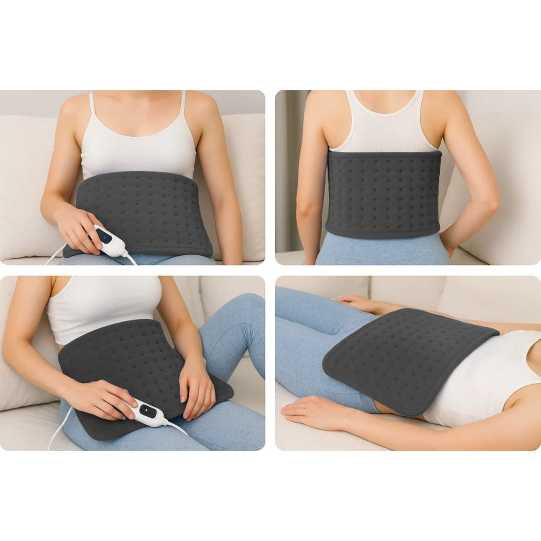Coussin chauffant électrique, 3 niveaux de chaleur, 30 x 60 cm, puissance 100 W, TM-PE COMFORT XL, Tech-Med