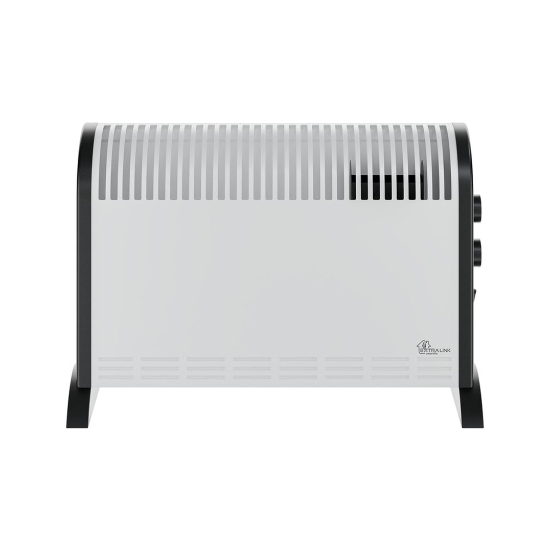 Radiateur électrique à convection Extralink, puissance 2 000 W, ventilateur intégré pour la diffusion de la chaleur, réglage à 3 niveaux, mode turbo, LCV-06