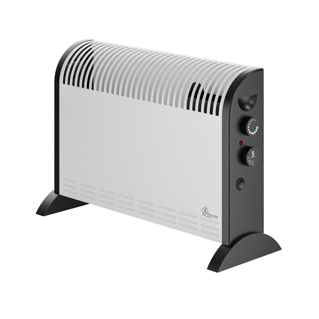 Radiateur électrique à convection Extralink, puissance 2 000 W, ventilateur intégré pour la diffusion de la chaleur, réglage à 3 niveaux, mode turbo, LCV-06