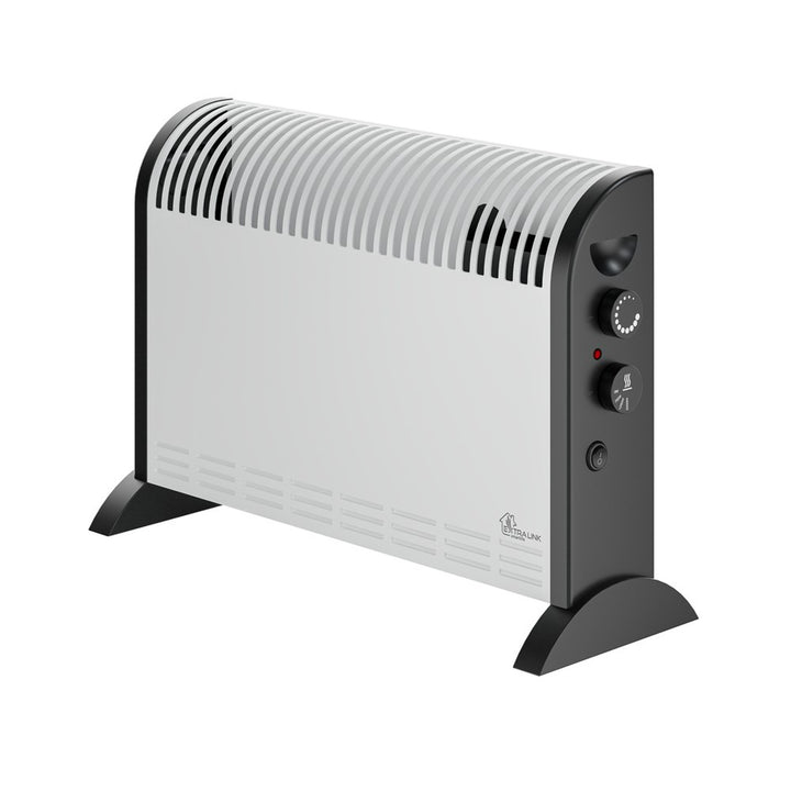 Radiateur électrique à convection Extralink, puissance 2 000 W, ventilateur intégré pour la diffusion de la chaleur, réglage à 3 niveaux, mode turbo, LCV-06