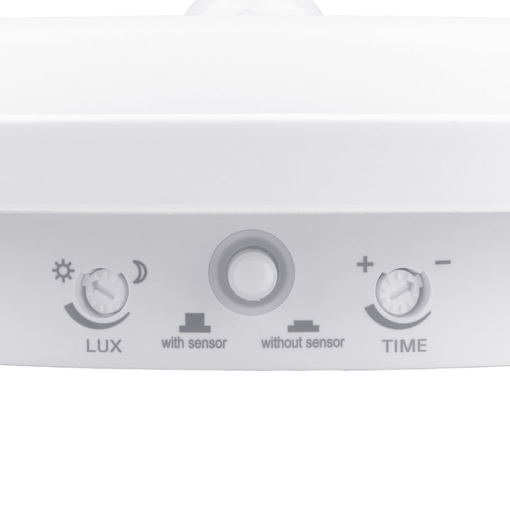 Lampe LED avec détecteur de mouvement Maclean, capteur PIR, couleur blanche, 10 W, IP65, 1 000 lm, lumière neutre, MCE525 W, lot de 2