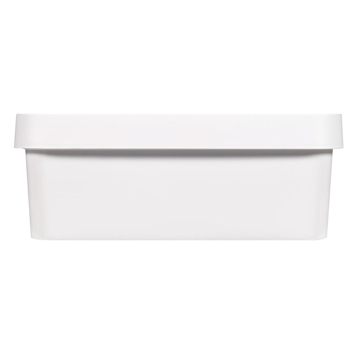 Boîte avec couvercle Curver Infinity 11 L, blanche, lot de 2