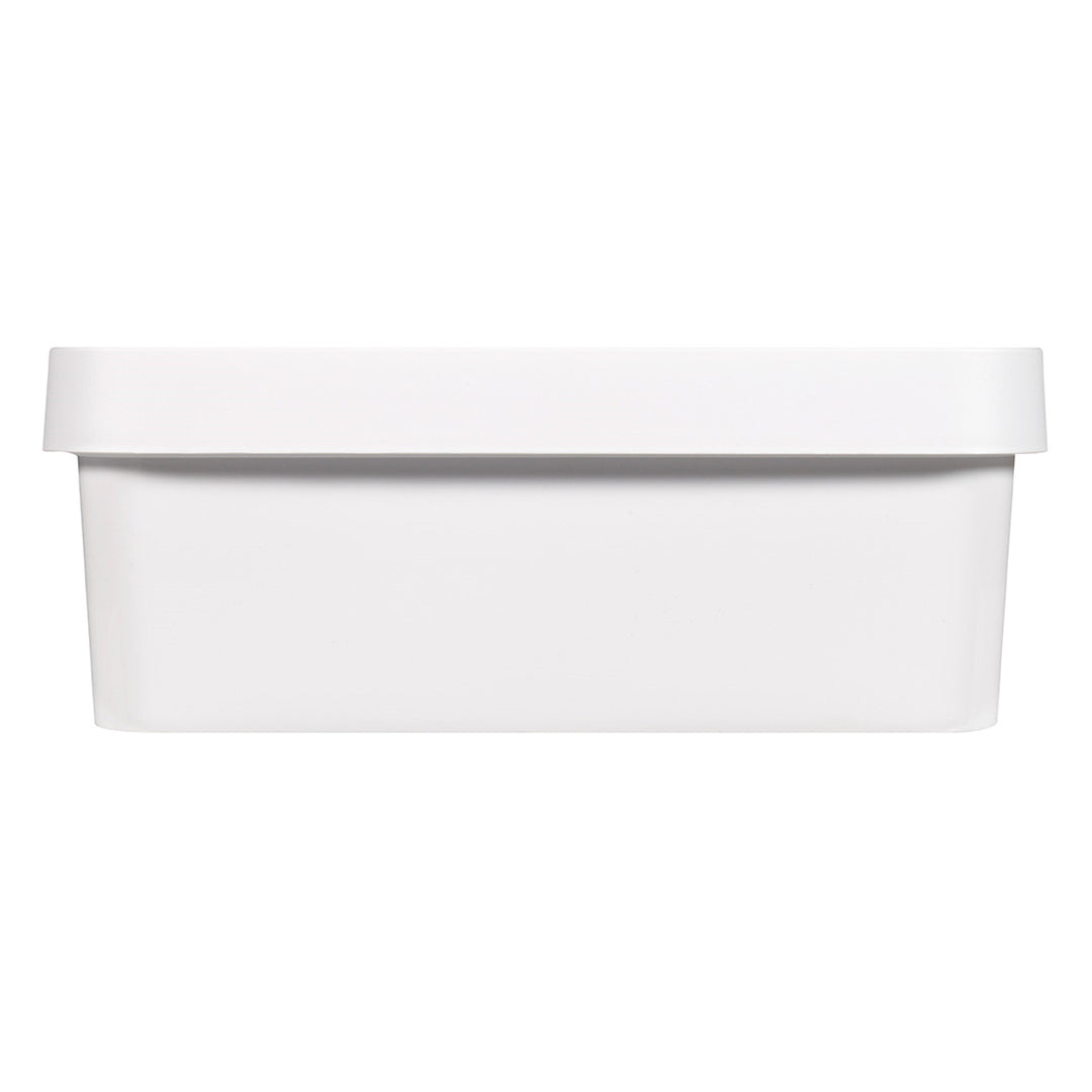 Boîte avec couvercle Curver Infinity 11 L, blanche, lot de 4