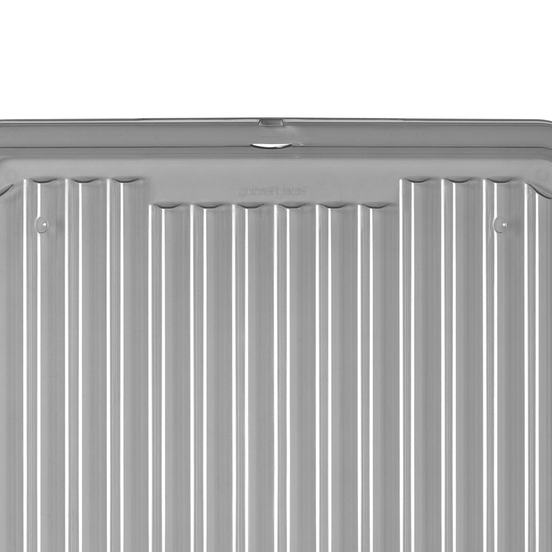 Bac Moxom SolidStore, capacité 80 L, gris, couvercle à clips, équipé de roulettes, sans BPA, 04-0217, lot de 3