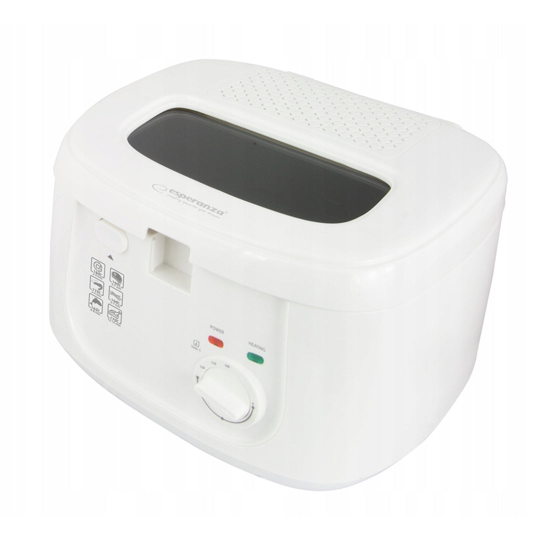 Friteuse Esperanza SPRING ROLL, 2,5 L, 1 800 W, réglage de la température, Esperanza