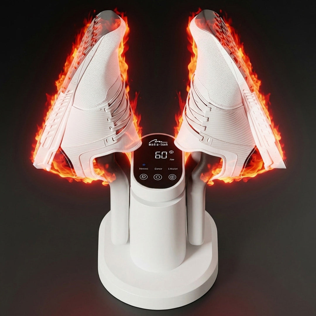 Sèche-chaussures avec désinfection à l'ozone, Media-Tech, MT6539W