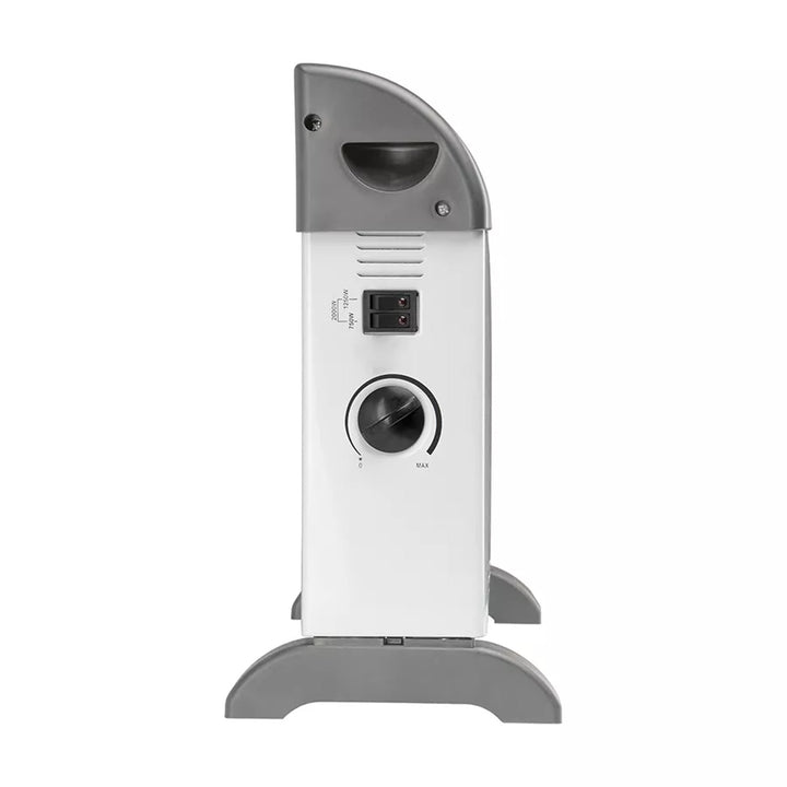 Radiateur à convection, électrique, 2 000 W, thermostat, blanc, Noveen