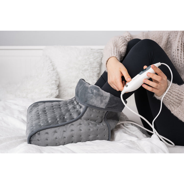 Chauffe-pieds électrique avec télécommande, 3 niveaux de chaleur, 100 W, Noveen