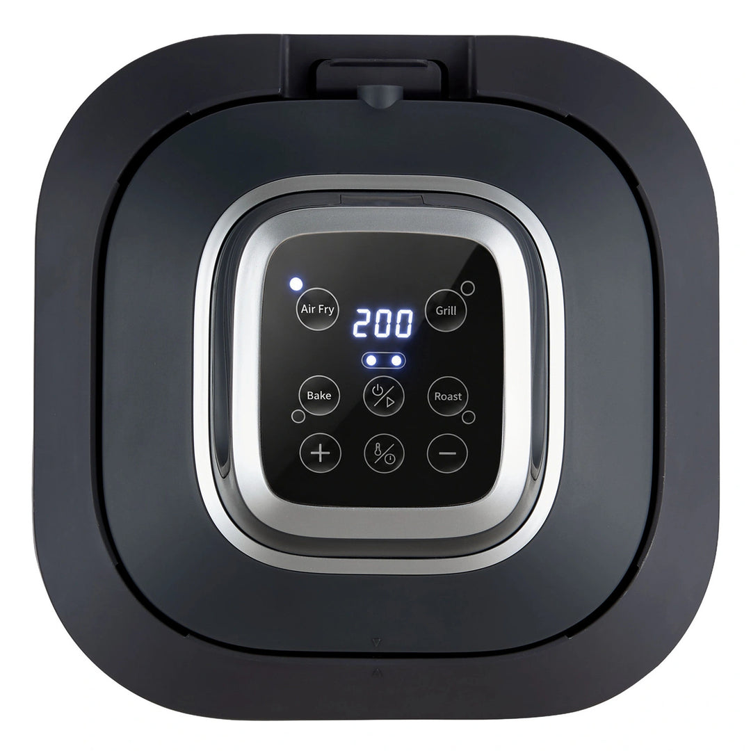 Friteuse sans huile LOVIO PureFry Ultra Crisp LVAF003BK 4 L + 1,5 L, 1 550 W, noire, avec cuves en verre
