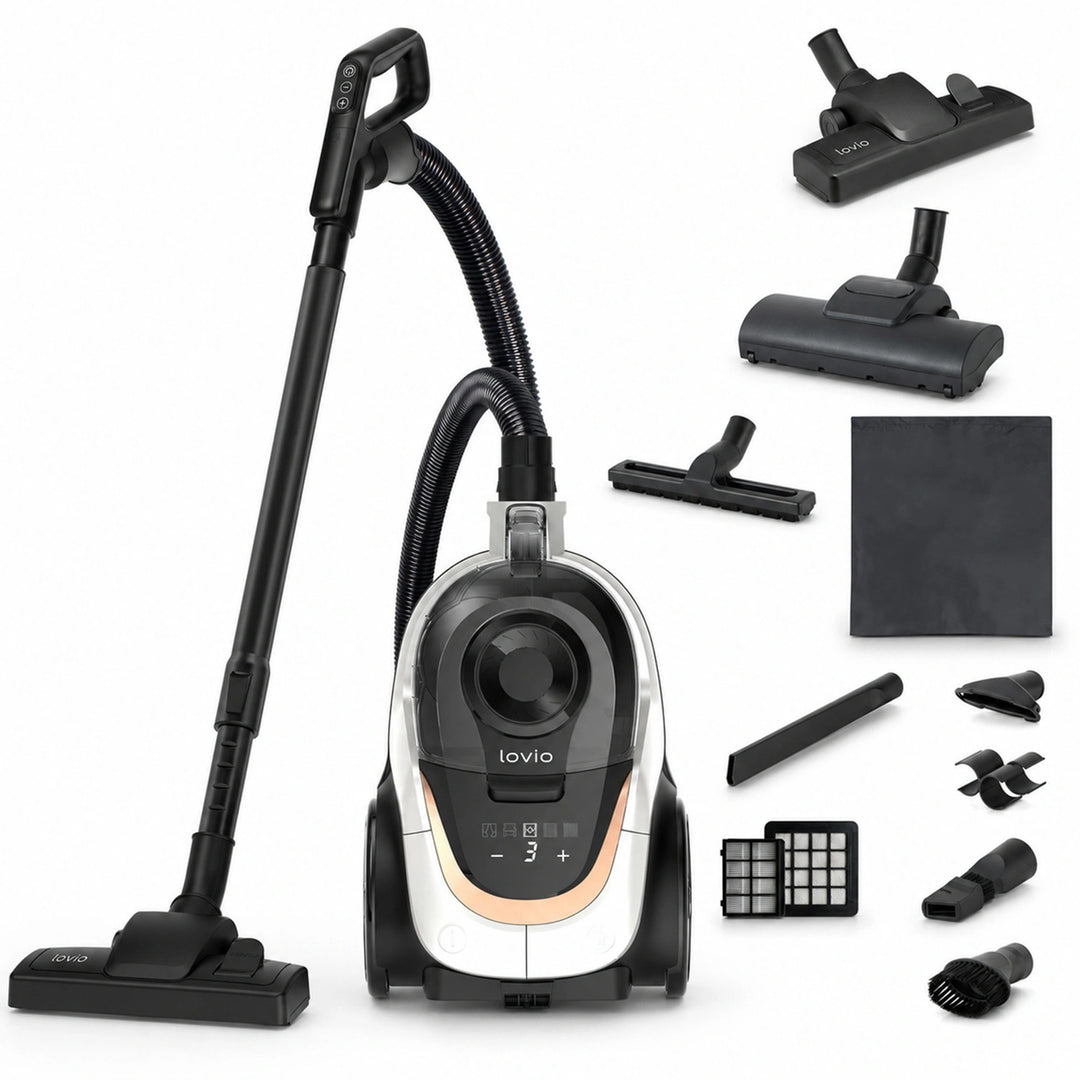 Aspirateur sans sac LOVIO VacuuFlex L PRO LVCVC004 899 W 3 L avec télécommande