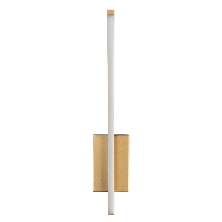 Applique d'intérieur Tilmann, dorée, LED 10 W, 550 lm, 4 000 K, H 36 cm, IP44, à commande tactile, 75089