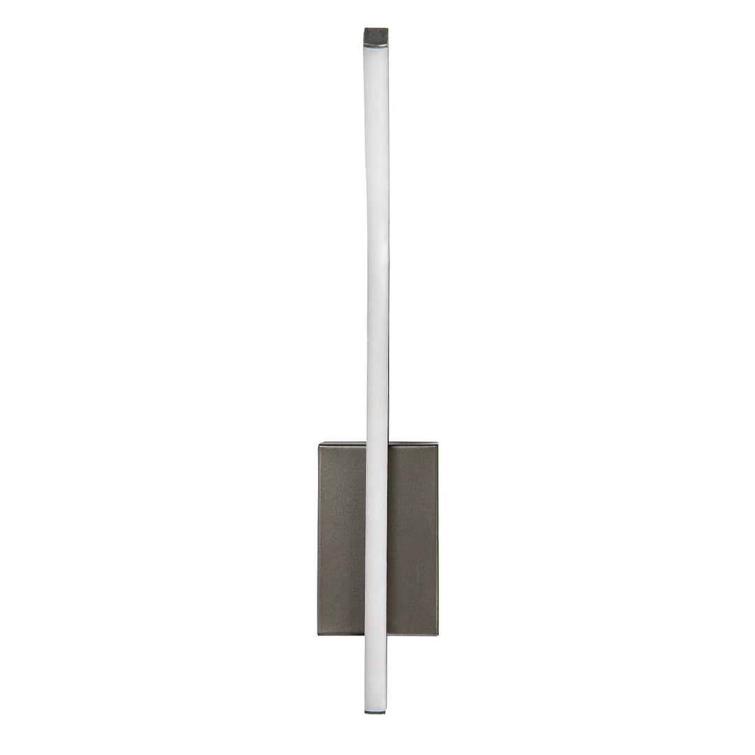 Applique d'intérieur Tilmann, couleur bronze, LED 10 W, 550 lm, 4 000 K, H 36 cm, IP44, commande tactile, 75 000