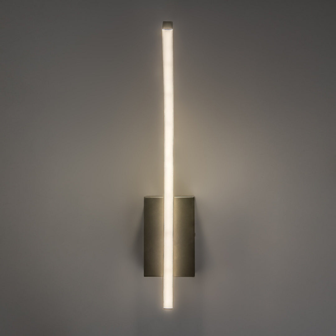 Applique d'intérieur Tilmann, couleur bronze, LED 10 W, 550 lm, 4 000 K, H 36 cm, IP44, commande tactile, 75 000