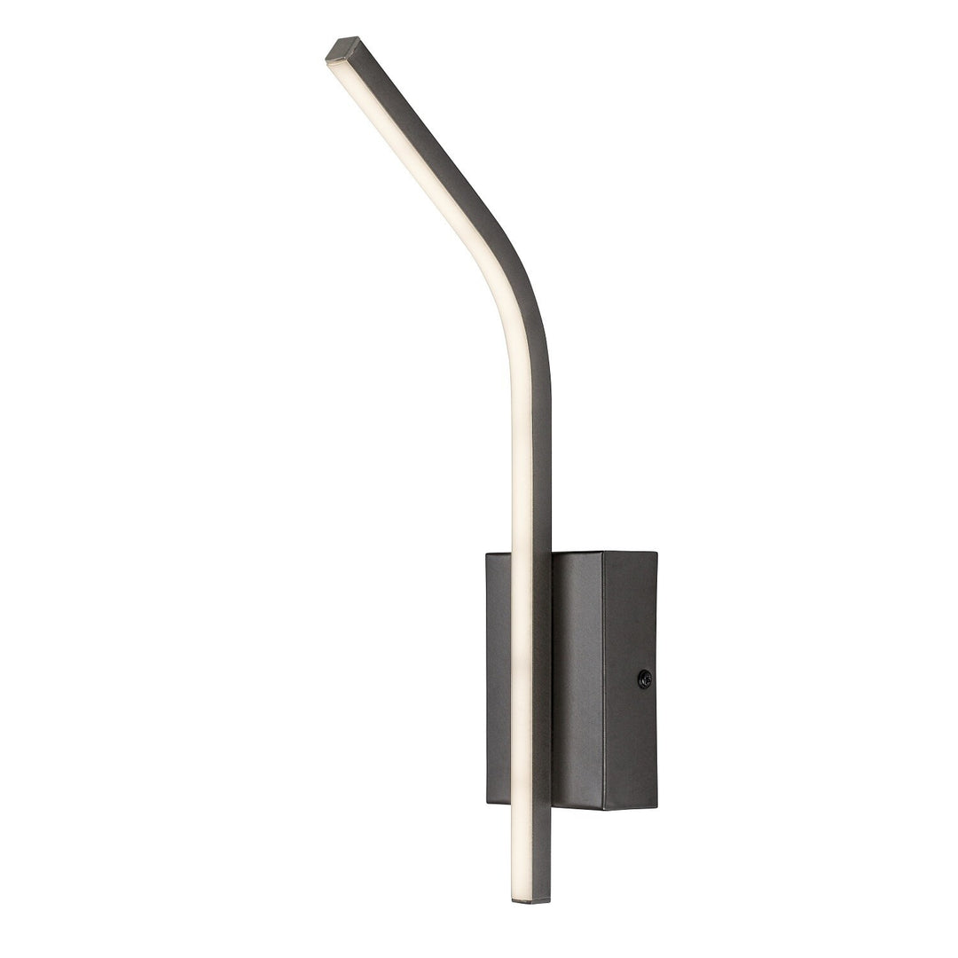 Applique d'intérieur Tilmann, couleur bronze, LED 10 W, 550 lm, 4 000 K, H 36 cm, IP44, commande tactile, 75 000