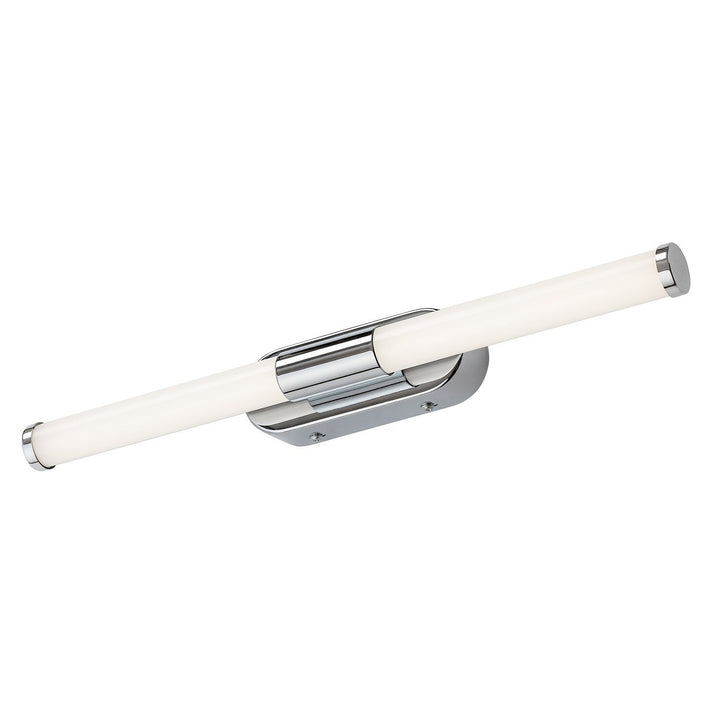 Applique d'intérieur Tenebra, LED 6 W, 730 lm, 4 000 K, L 40 cm, IP44, chrome, 75094