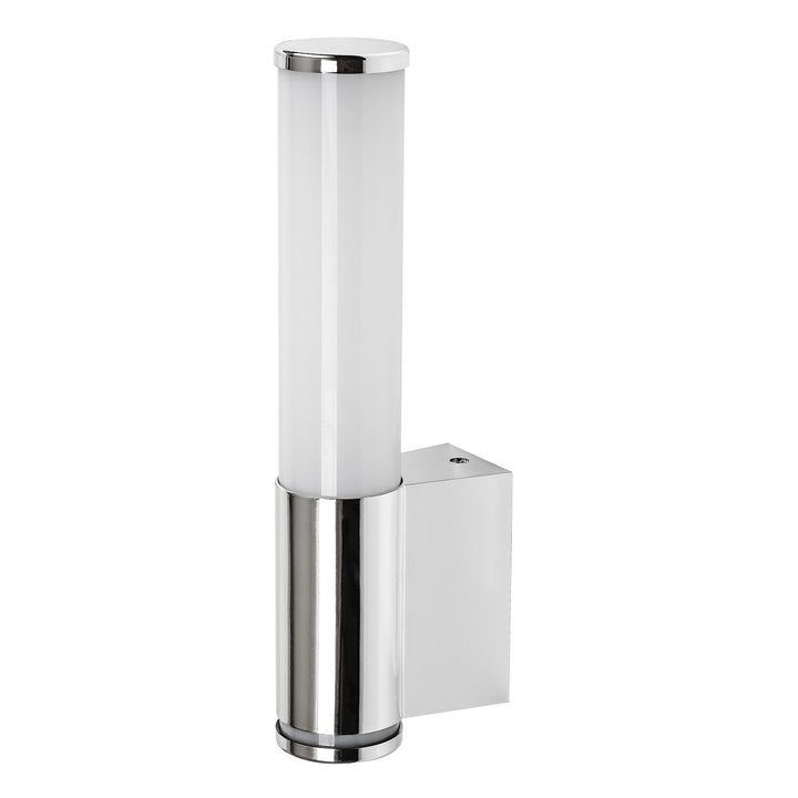 Applique d'intérieur Tenero, LED 6 W, 4 000 K, 600 lm, H 29 cm, chrome, IP44, 75100