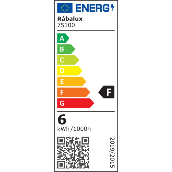 Applique d'intérieur Tenero, LED 6 W, 4 000 K, 600 lm, H 29 cm, chrome, IP44, 75100