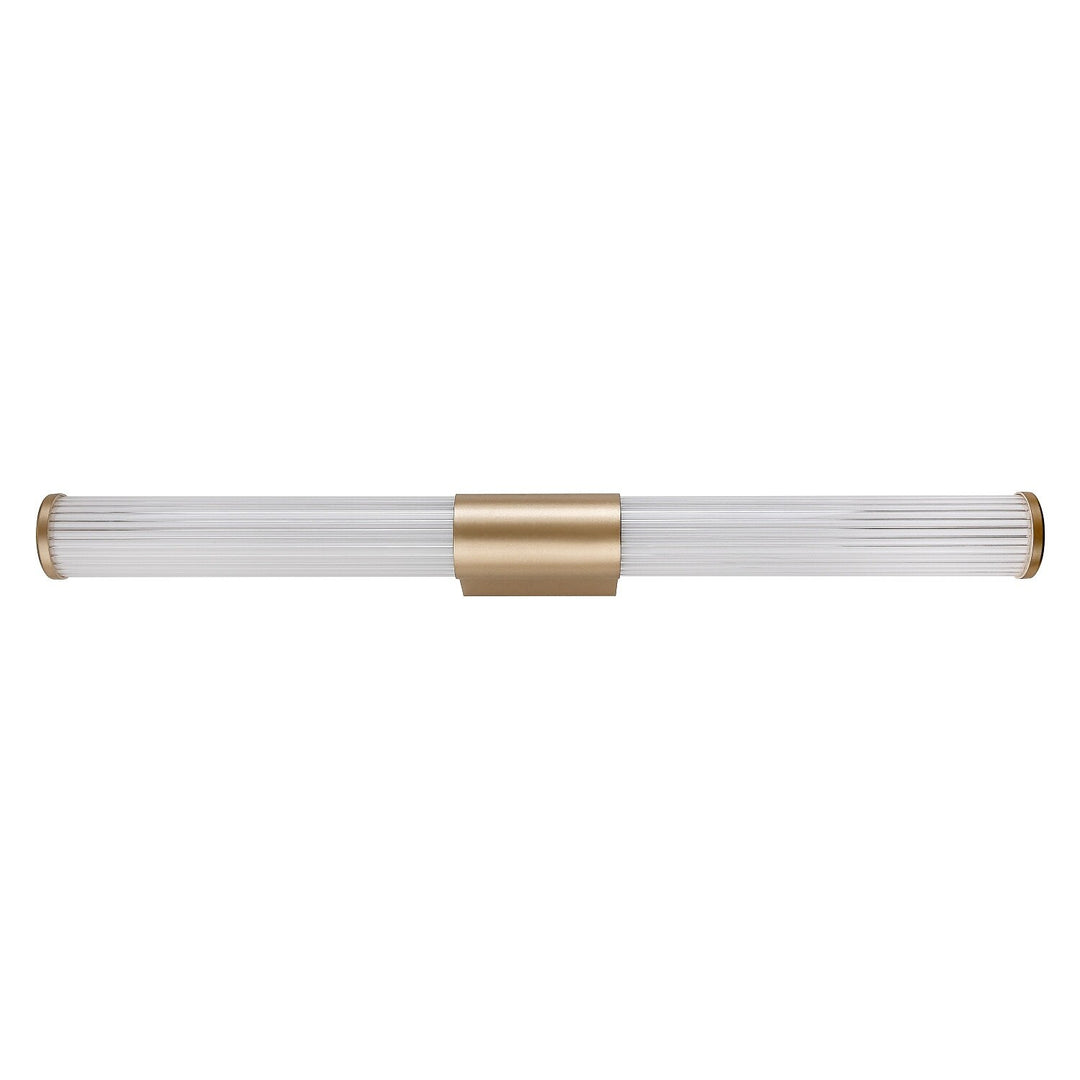 Applique de salle de bains, Calyn, LED 15 W, 4 000 K, 1 450 lm, L 60 cm, dorée, IP44, 75105