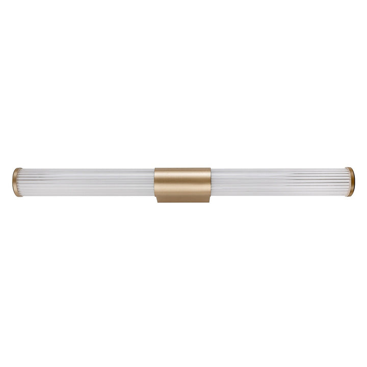 Applique de salle de bains, Calyn, LED 15 W, 4 000 K, 1 450 lm, L 60 cm, dorée, IP44, 75105