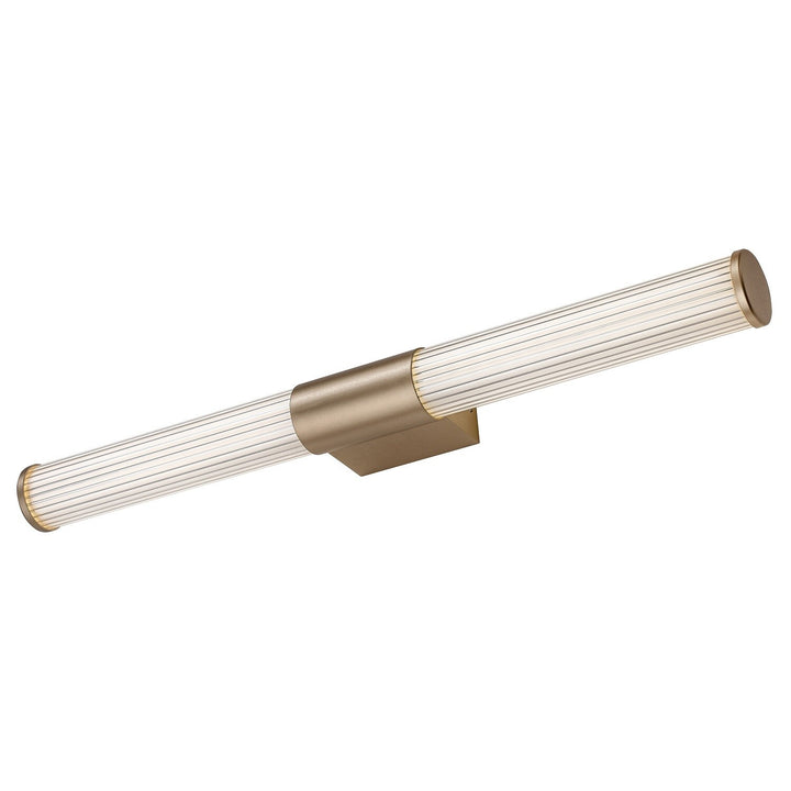 Applique de salle de bains, Calyn, LED 15 W, 4 000 K, 1 450 lm, L 60 cm, dorée, IP44, 75105
