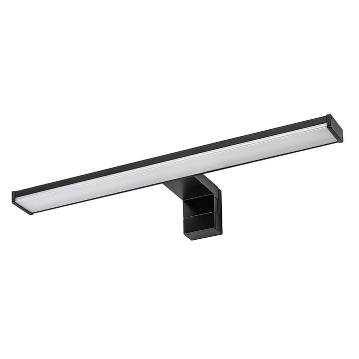 Applique de salle de bains, Seyra, LED 8 W, 4 000 K, 650 lm, L 40 cm, noir, IP44, 75112