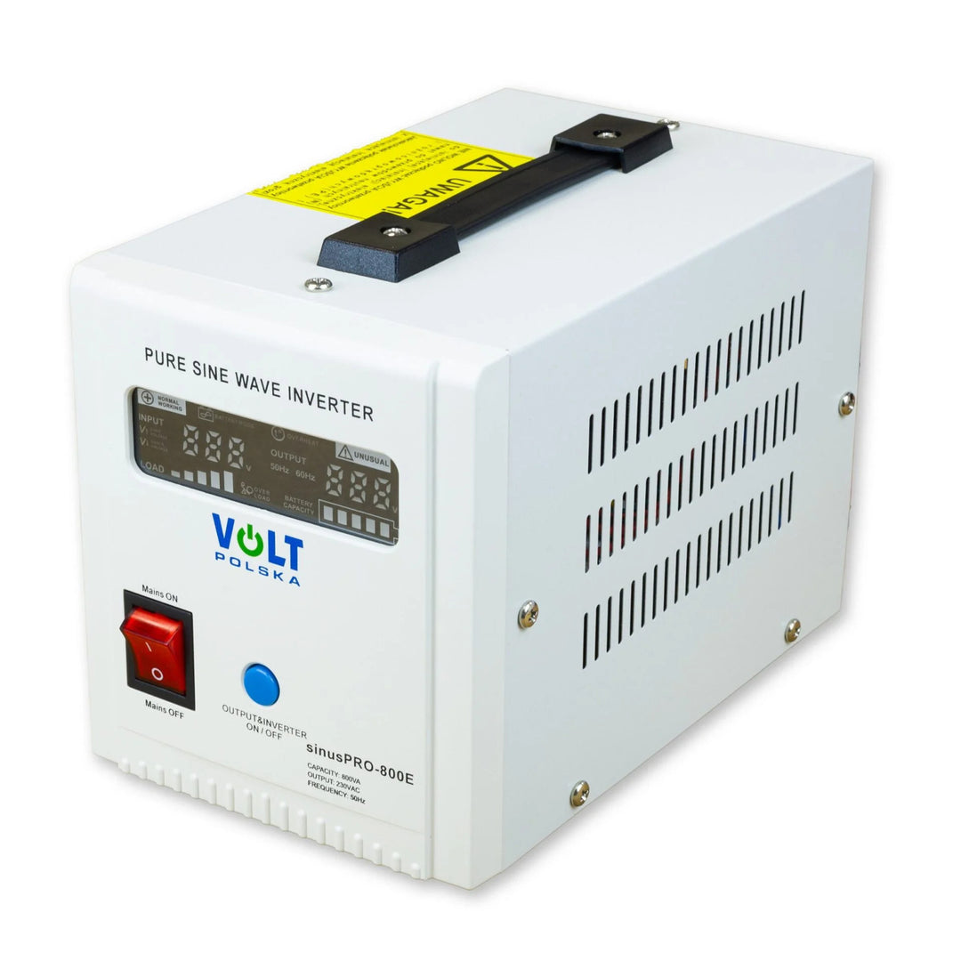 Alimentation de secours Sinus Pro 800 E, 12/230 V, puissance continue 500 W, puissance totale 800 VA, 3SP080012E