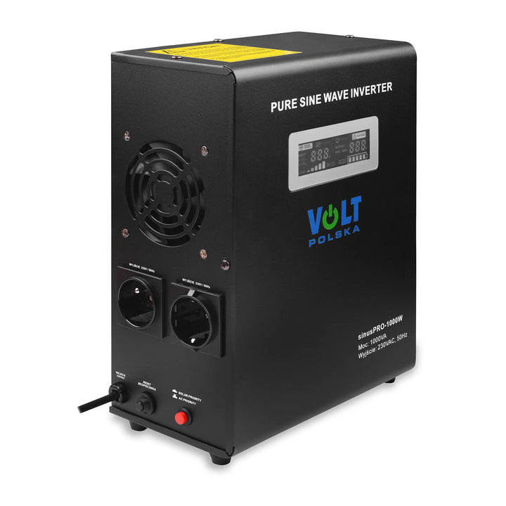 Alimentation de secours Sinus Pro 1 000 W, 12/230 V, puissance continue 700 W, puissance totale 1 000 VA, 3SP100012W