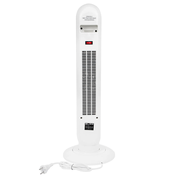 Radiateur Blow, puissance 2 000 W, 3 niveaux de fonctionnement, réglage de la température, minuterie, télécommande, 44-905#