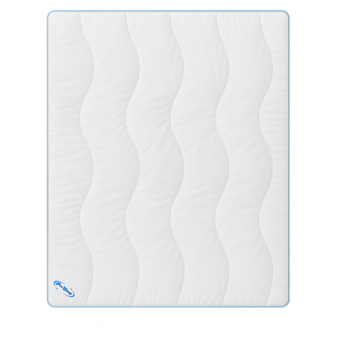 Couette d'hiver anti-allergique matelassée 200 x 200 cm + 2 oreillers ProSleep