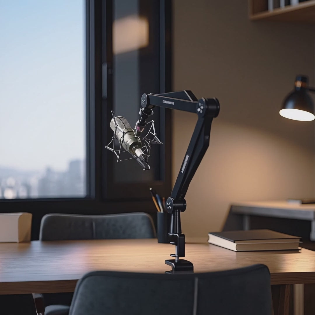 3/8" en 5/8" NanoRS microfoonhouder, max. 1 kg, RS422