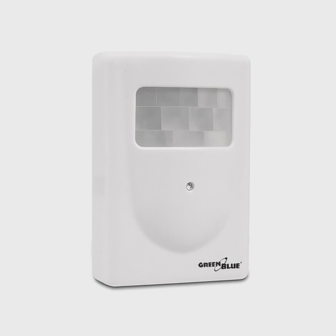 GreenBlue GB3400 IP44 mini draadloos alarm tot 120 m