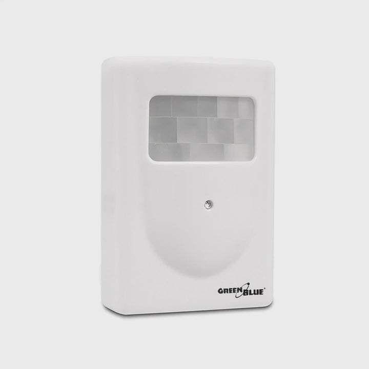 GreenBlue GB3400 IP44 mini draadloos alarm tot 120 m